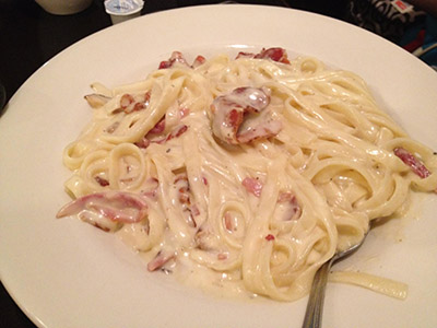 Fettucini Carbonara